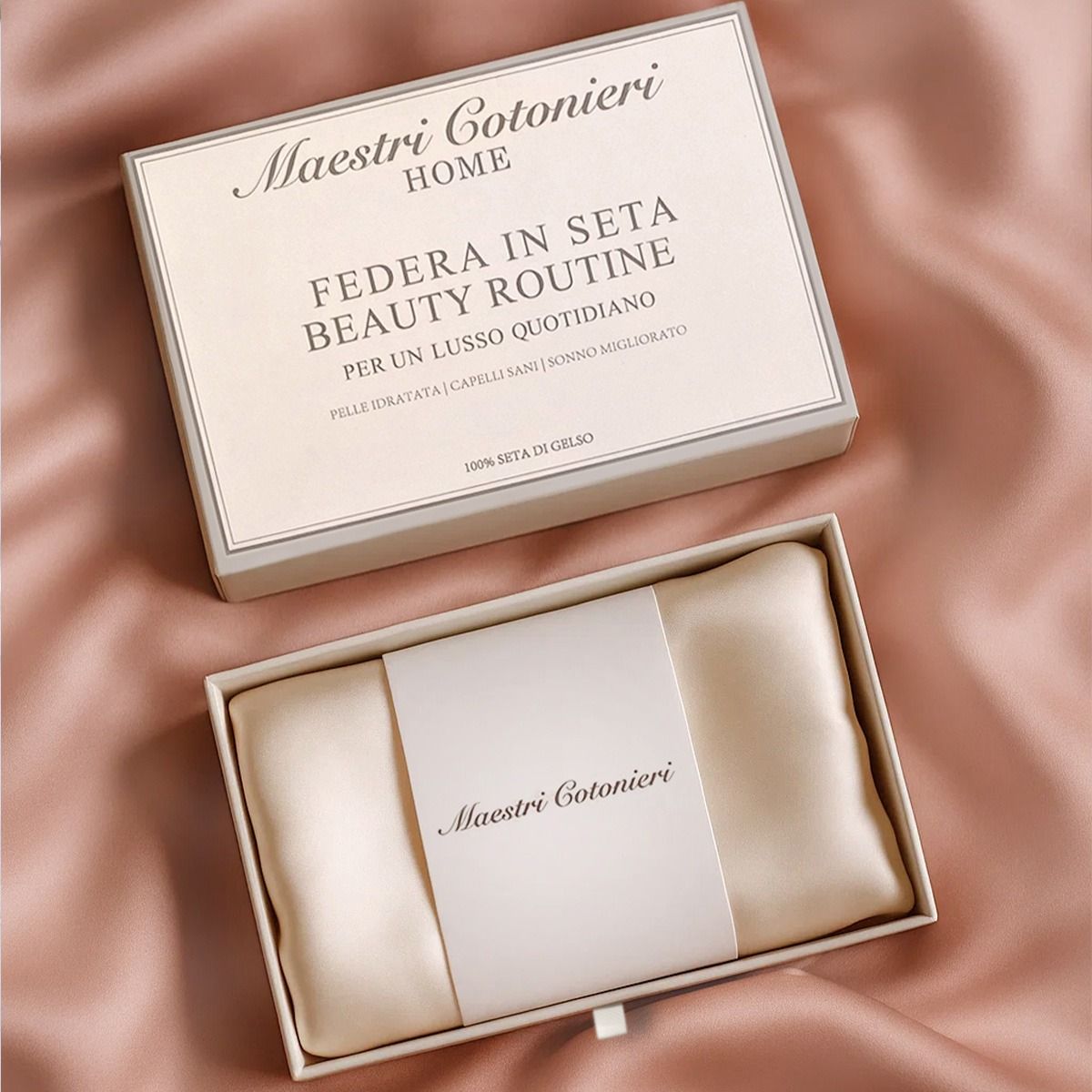 Federa in seta beauty routine