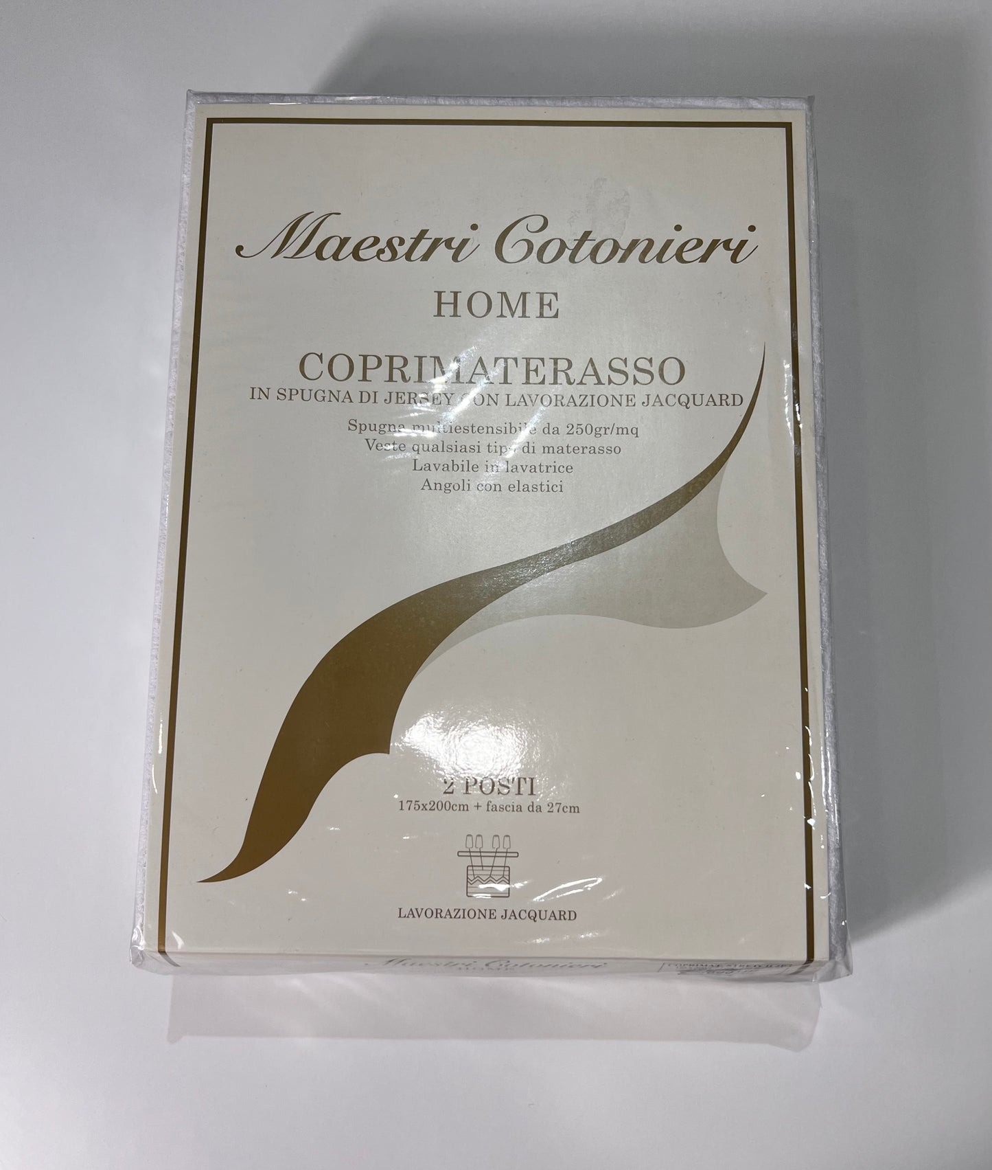 Coprimaterasso jacquard