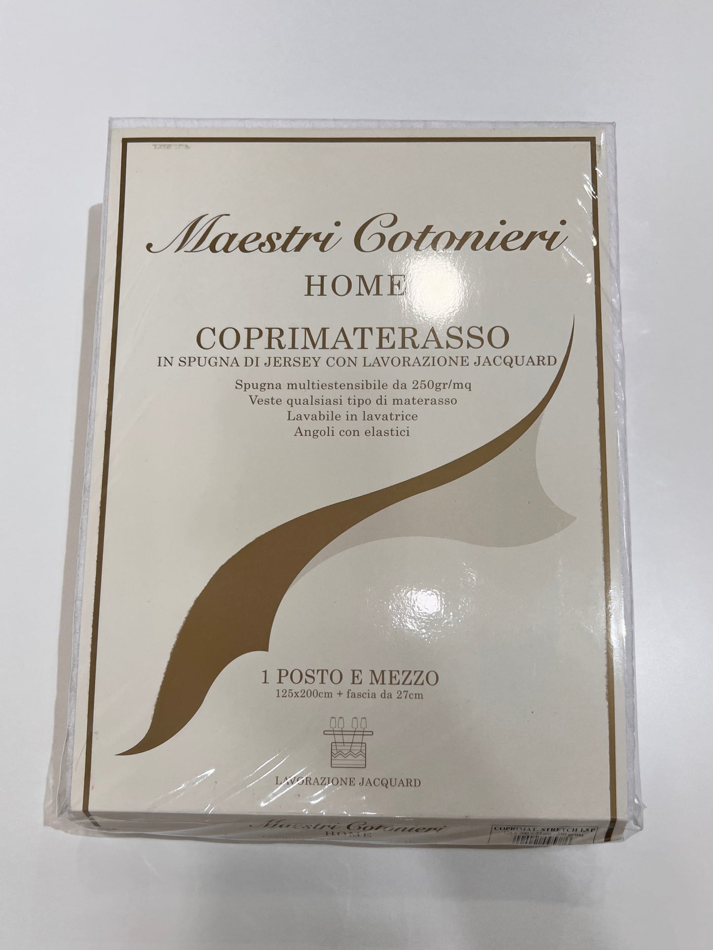 Coprimaterasso jacquard