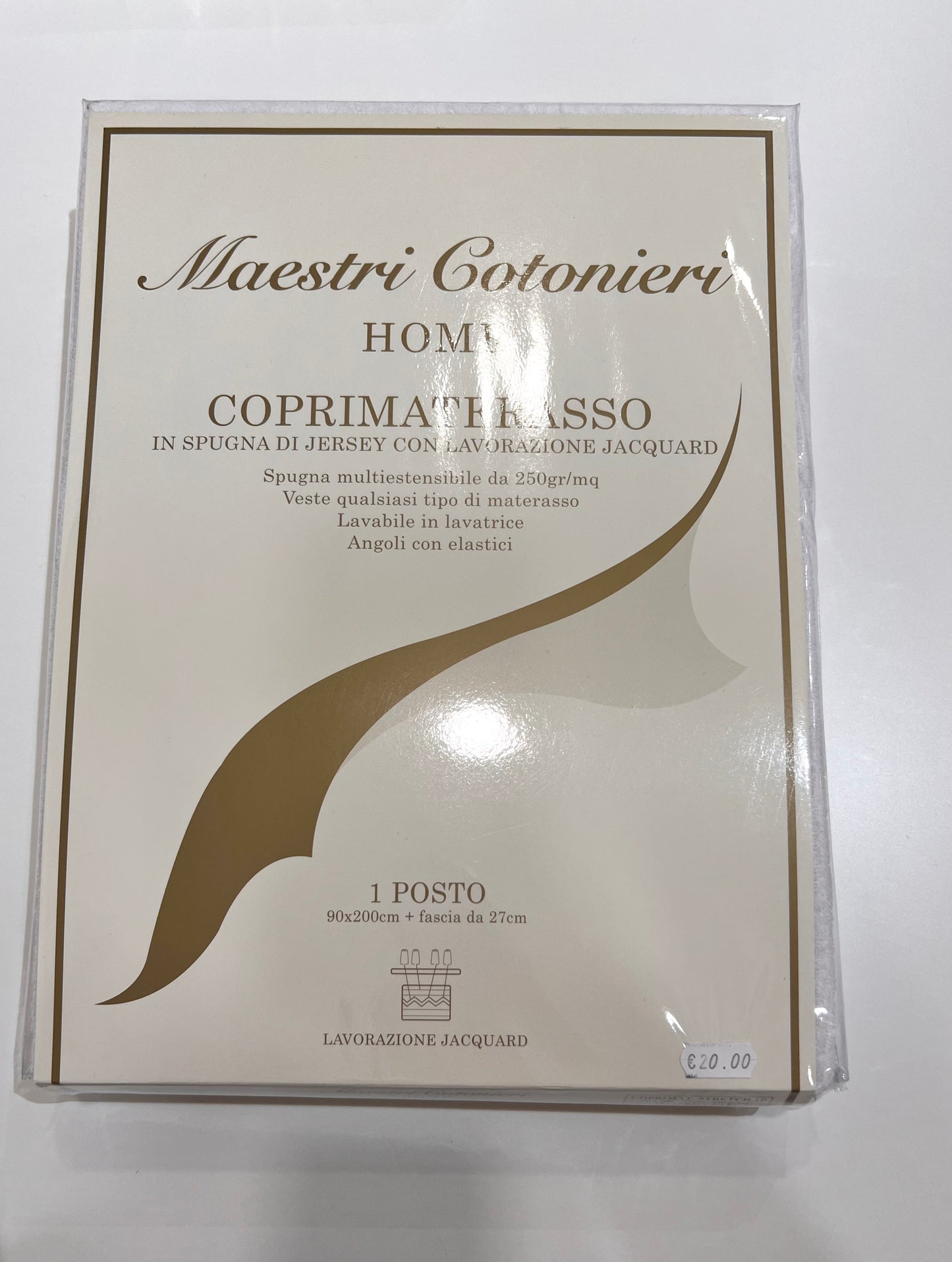 Coprimaterasso jacquard