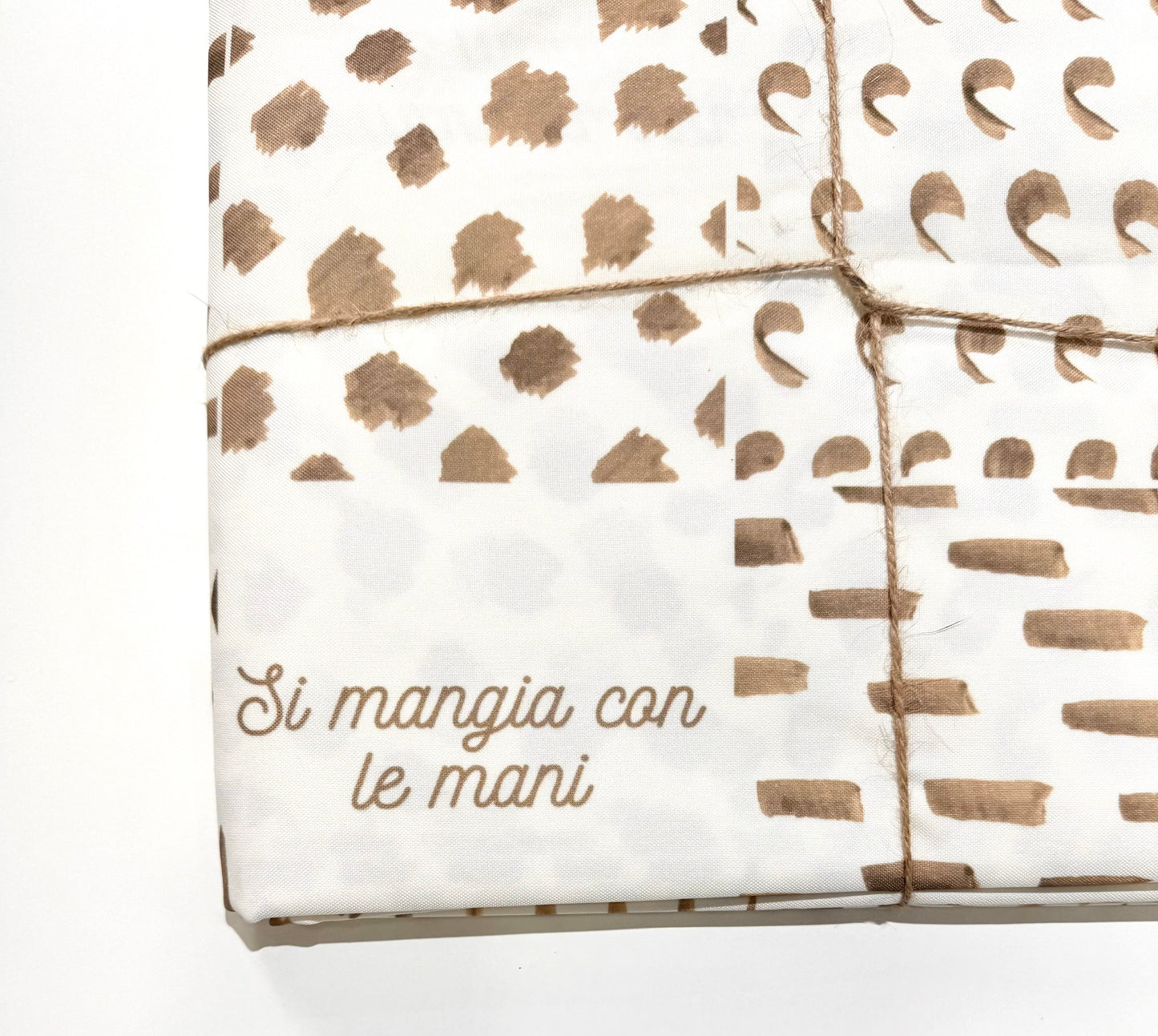 Tovaglia si mangia con le mani.