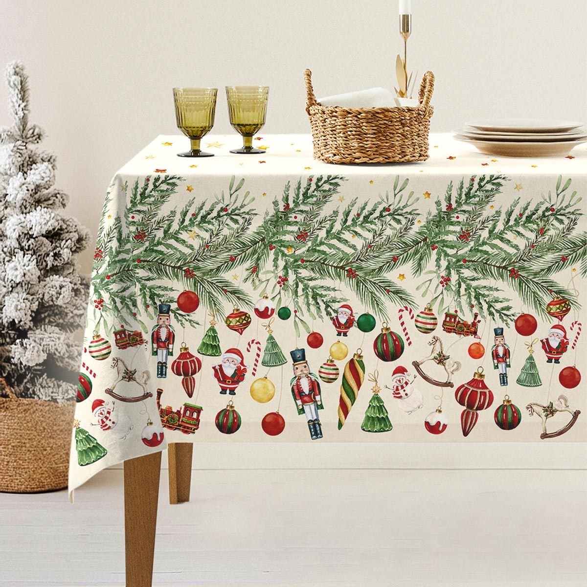 TOVAGLIA DECORI DI NATALE