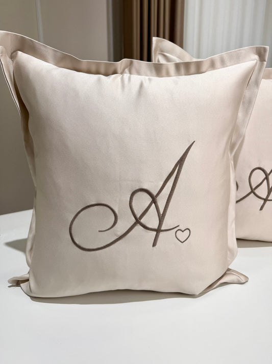 Cuscino in raso personalizzato