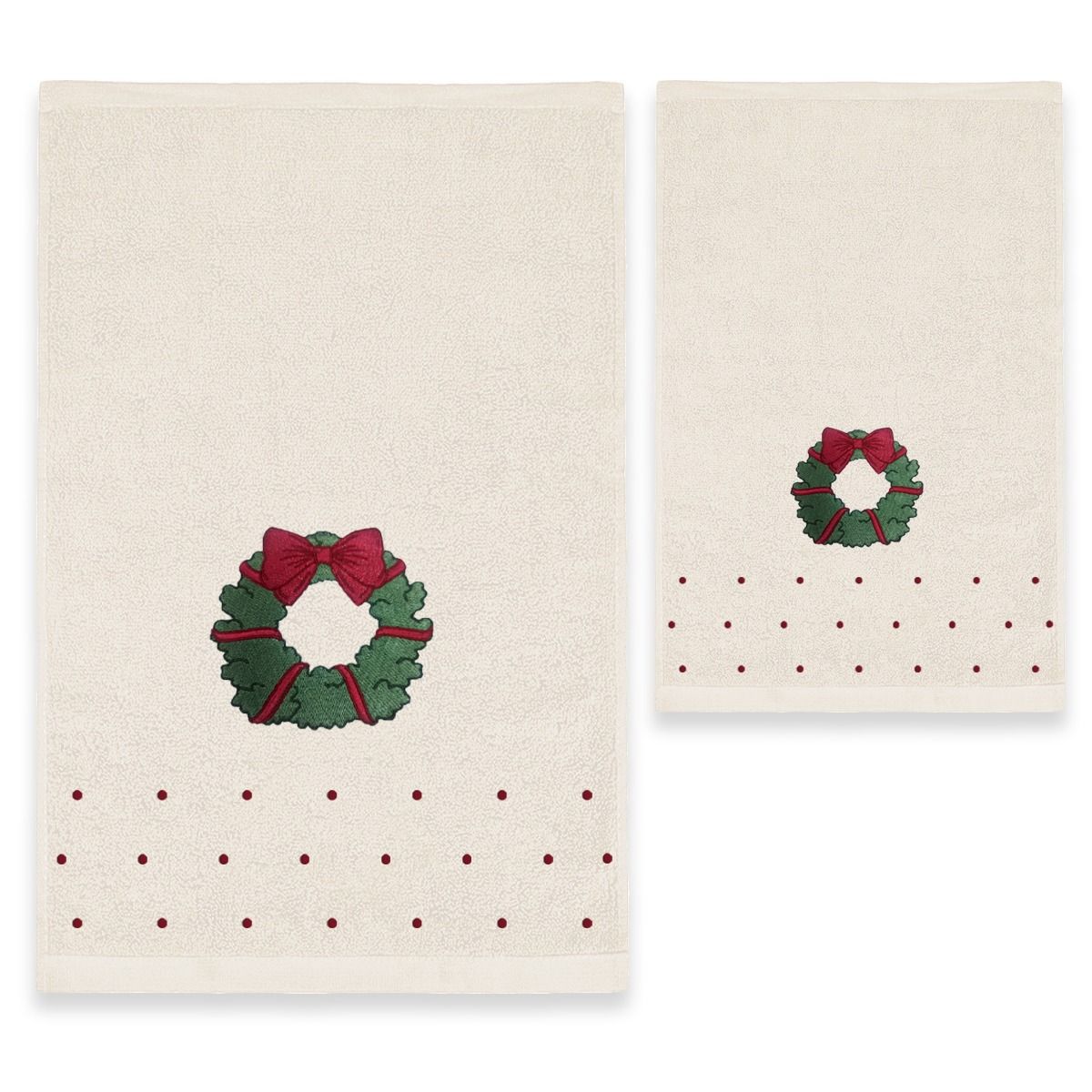 OSPITE E VISO GHIRLANDA NATALIZIA